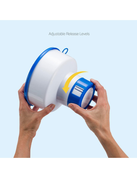 Dispensador Flotante de Cloro Sewanta para Piscinas - 3 Tabletas