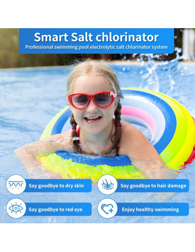 Clorador de Piscina de Agua Salada HOSOUTION 56784L Inteligente