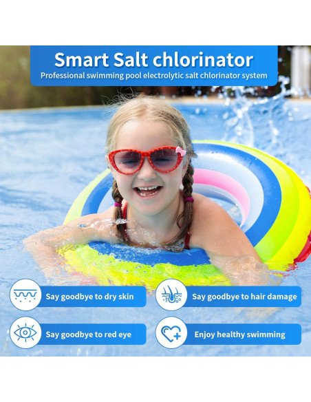 Clorador de Piscina de Agua Salada HOSOUTION 56784L Inteligente
