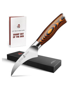 Cuchillo de Pelar TUO 6.35 cm Acero Inoxidable Ergonómico