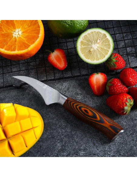 Cuchillo de Pelar TUO 6.35 cm Acero Inoxidable Ergonómico