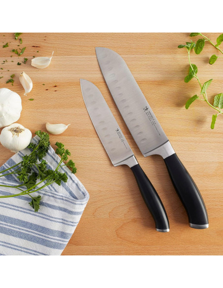 Set de Cuchillos Asiáticos HENCKELS Elan 2 Piezas Acero Inoxidable