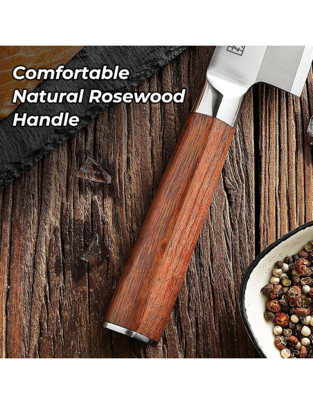 Cuchillo Deba KEEMAKE 16.5 cm Acero Inoxidable Alto Carbono