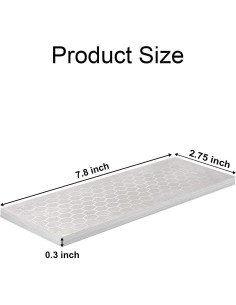 Piedra de Afilar de Diamante S SATC 20.32x7.62 cm Grano 400/1000 2