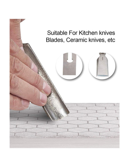 Piedra de Afilar de Diamante S SATC 20.32x7.62 cm Grano 400/1000