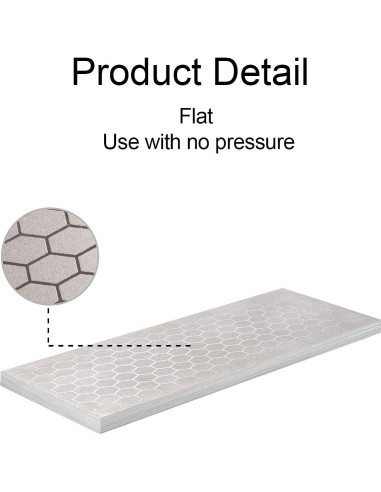 Piedra de Afilar de Diamante S SATC 20.32x7.62 cm Grano 400/1000