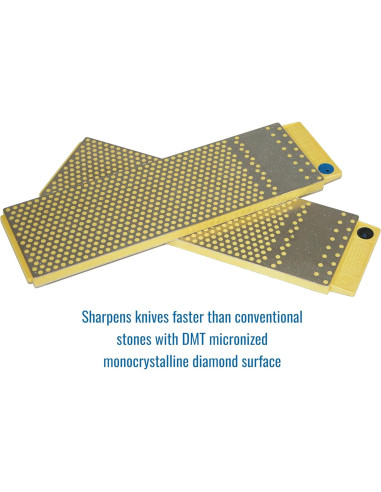 Piedra de Afilado DMT DuoSharp 8" Fino/Grueso con Base