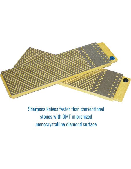 Piedra de Afilado DMT DuoSharp 8" Fino/Grueso con Base