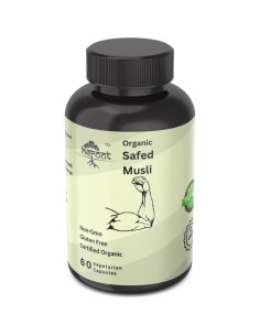 Cápsulas de Musli Safed Heroot | Suplemento Herbal 60 Cápsulas 2