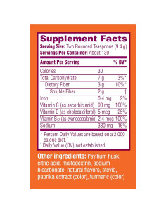 Suplemento de Fibra Efervescente Metamucil 130 Porciones 2