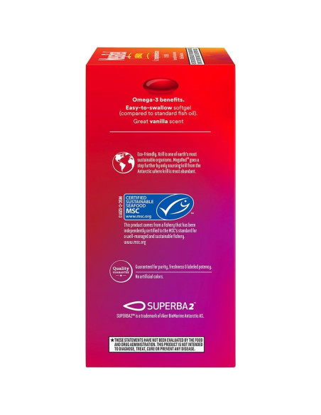 Suplemento Omega 3 MegaRed 350mg 120 Cápsulas Blandas