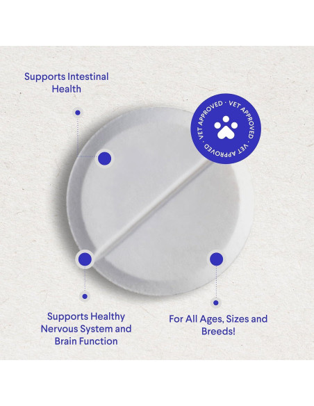 Suplemento Vitamina B12 Wonder Paws para Perros - 90 Masticables