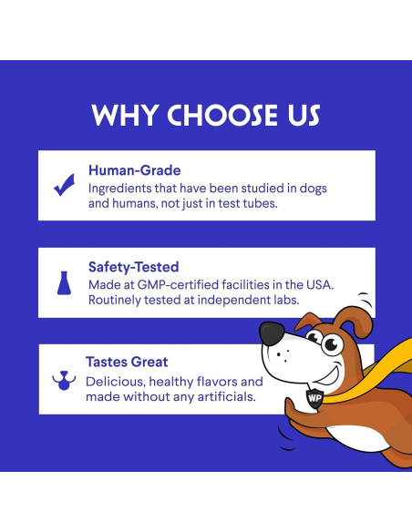 Suplemento Vitamina B12 Wonder Paws para Perros - 90 Masticables