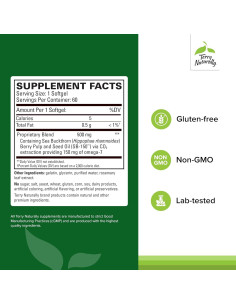 Suplemento Ocular Terry Naturally Omega-7 - 60 Gelatinas Blandas 2