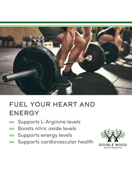 Cápsulas de L-Citrulina 1200mg Double Wood 210 unidades