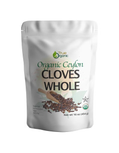 Clavos de Ceylán Orgánicos Verdaderos 453g Certificados USDA