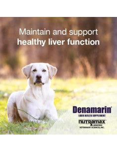 Suplemento Hepático para Perros Nutramax Denamarin 30 Tabletas 2