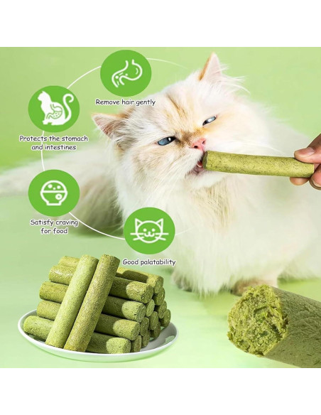Galletas Liofilizadas para Gatos GREMBEB 90g - Control de Bolas de Pelo
