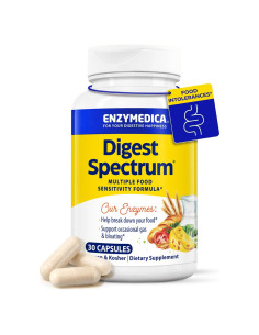 Enzymedica Digest Spectrum - Enzimas Digestivas Avanzadas 30 Cápsulas