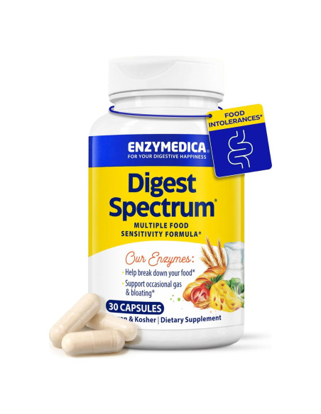 Enzymedica Digest Spectrum - Enzimas Digestivas Avanzadas 30 Cápsulas