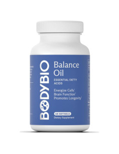 Aceite Balance BodyBio - Omega 3 y 6 Prensados en Frío 60ml