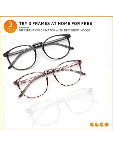 Gafas de Luz Azul IBOANN Iconic para Mujer - Protección UV400