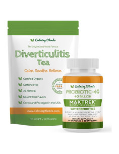 Té Digestivo y Probiotico Calming Blends 60 Cápsulas