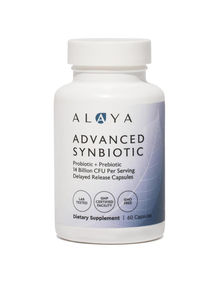 Suplemento Probiotico Alaya Naturals 60 Cápsulas 14 Mil Millones CFU