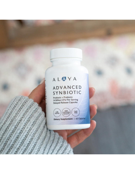 Suplemento Probiotico Alaya Naturals 60 Cápsulas 14 Mil Millones CFU