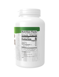 Polvo de Goma Guar NOW Foods 226.8g Espesante Natural Sin Gluten 2