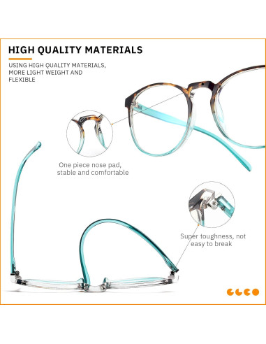 Gafas de Luz Azul IBOANN Iconic para Mujer - Protección UV400