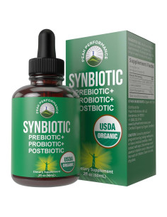 Suplemento Sinbiótico Orgánico Peak Performance 3-en-1 Gotas 132g