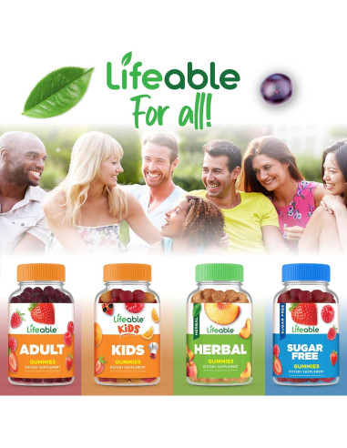 Gomitas de Fosfatidilserina Lifeable 150mg - 90 Unidades