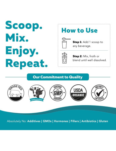 C-Strum Polvo de Calostro Bovino Orgánico 60% IgG 90g