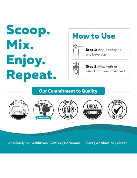 C-Strum Polvo de Calostro Bovino Orgánico 60% IgG 90g