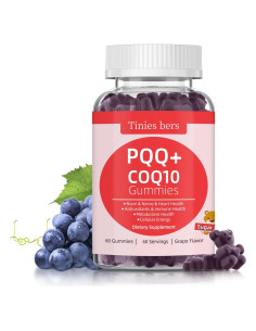 Gominolas PQQ 40mg y CoQ10 100mg Tinies bers 60 Unidades