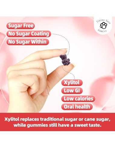 Gominolas PQQ 40mg y CoQ10 100mg Tinies bers 60 Unidades