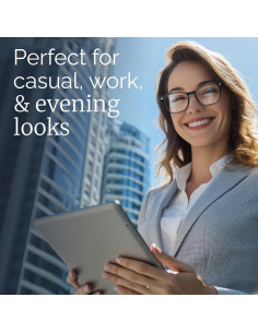 Gafas de lectura CCVOO unisex 2.75x anti luz azul 2