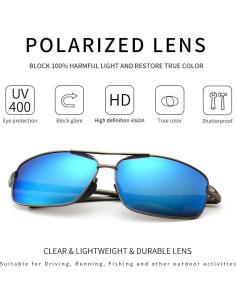 Gafas de sol polarizadas SUNGAIT con protección UV400 2