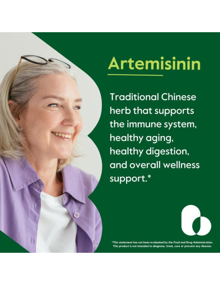 Artemisinina 500mg Bestvite - 60 Cápsulas Vegetarianas Veganas