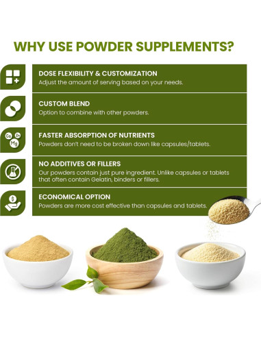 Semillas de Hinojo Orgánicas Powerfoods 0.45 kg - Sin Aditivos