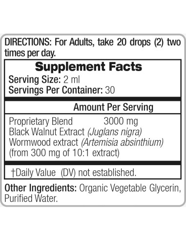 Gotas de Ajenjo de Nogal Negro FITO MEDIC'S 60 ml 3000 mg