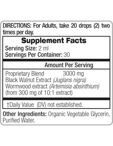 Gotas de Ajenjo de Nogal Negro FITO MEDIC'S 60 ml 3000 mg