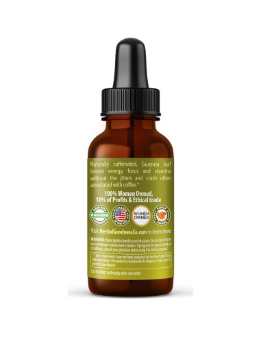 Extracto de Hoja de Guayusa Herbal Papaya 30ml - Energía Natural