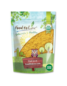 Polvo de Espino Marino Orgánico Food to Live 226g - Sin OGM, Vegano