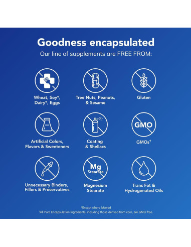 Suplemento Hormonal Pregnenolona 30 mg Pure Encapsulations - 180 Cápsulas Veganas