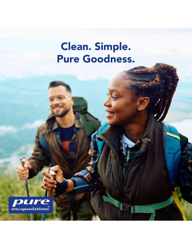 Suplemento Hormonal Pregnenolona 30 mg Pure Encapsulations - 180 Cápsulas Veganas