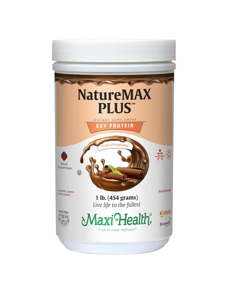 Bebida de Soja en Polvo NatureMAX Plus - Sabor Chocolate - 20g Proteína