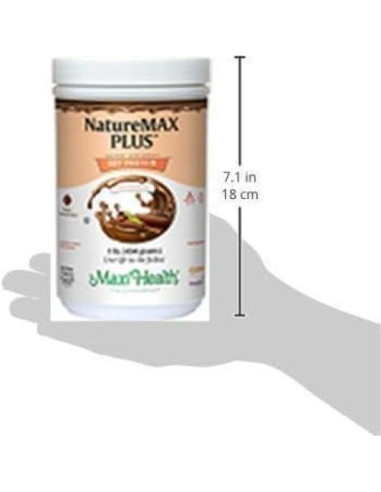 Bebida de Soja en Polvo NatureMAX Plus - Sabor Chocolate - 20g Proteína