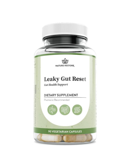 Cápsulas Digestivas Nature Restore | 90 Unidades | Probioticos y L-Glutamina